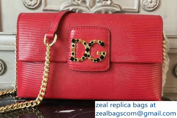 Dolce & Gabbana DG Millennials Shoulder Bag Red 2018